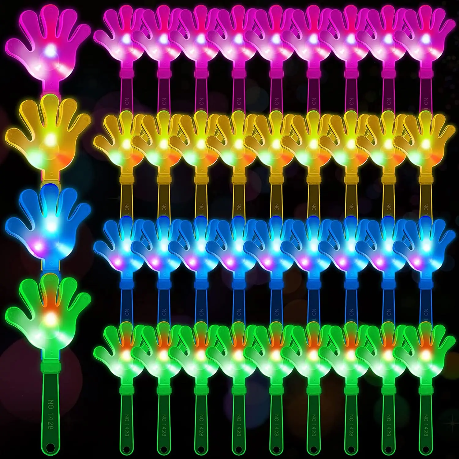 Wedding Event Supply - 12 adet El Clappers Light up