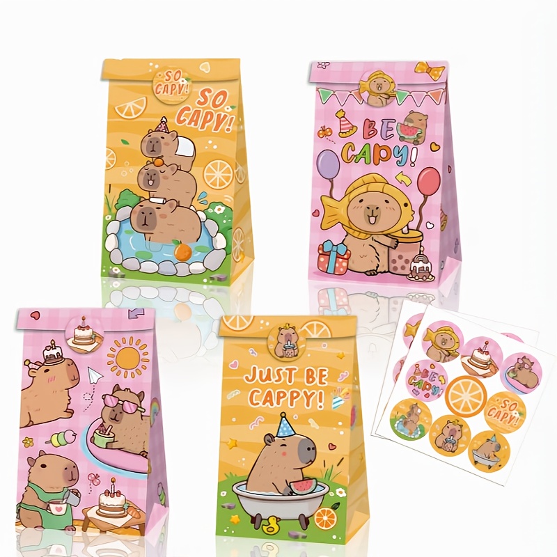Wedding Event Supply - 12/24/48 adet Kapibara Şeker Çanta Doğum