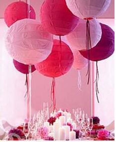 Mavi Renkli Çin Kağıt Fenerler - Wedding Event Supply incelemesi ve fiyatı