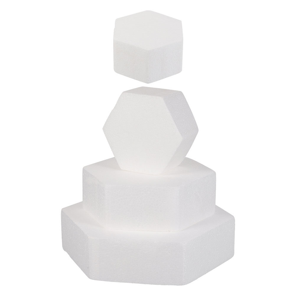 4 Adet Köpük Kek Modeli, Beyaz - Wedding Cake Supply incelemesi ve fiyatı