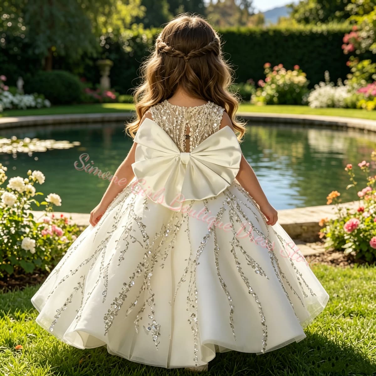 Çiçek Kızı Elbisesi Lüks Boncu - Bridal Sash Ribbon incelemesi ve fiyatı