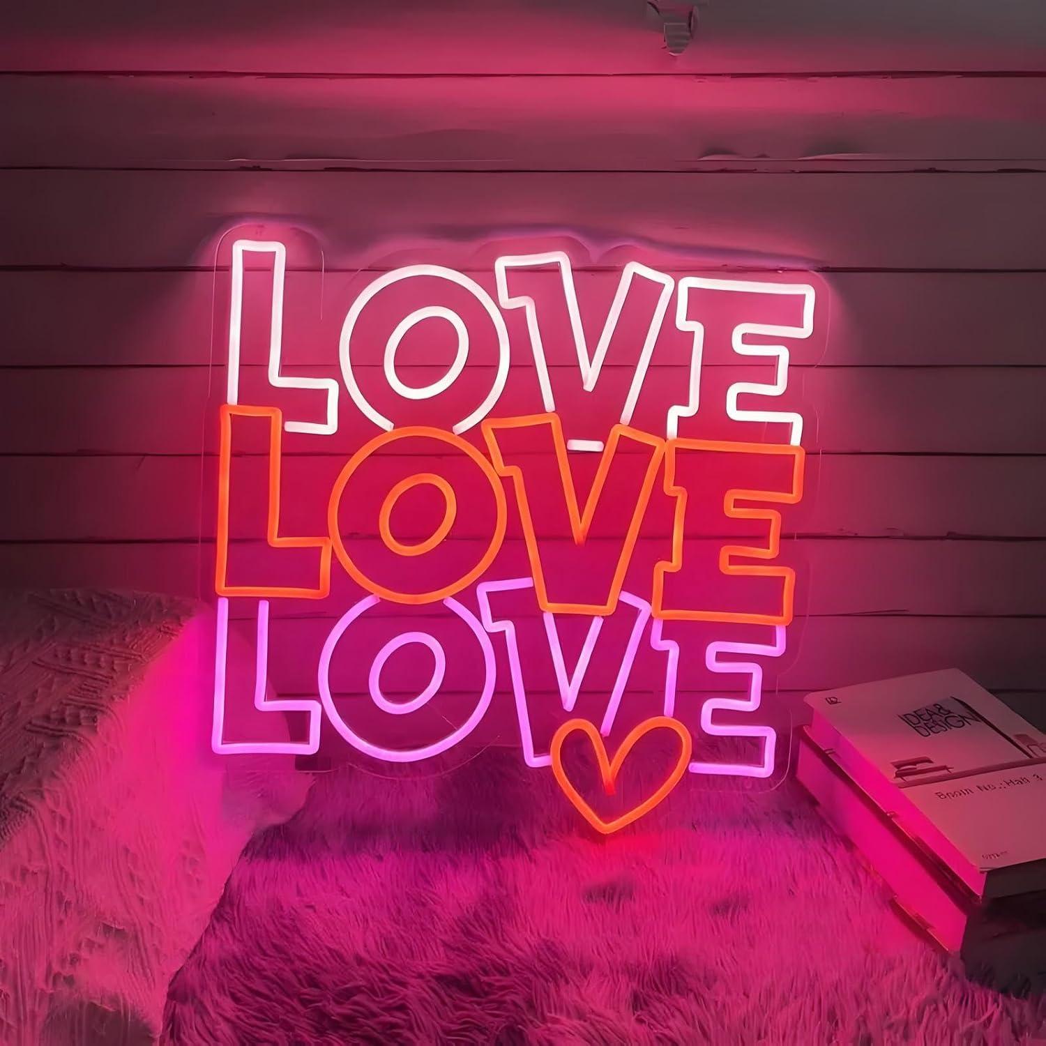 Aşk Neon Tabela USB Kısılabili - Wedding Shop incelemesi ve fiyatı