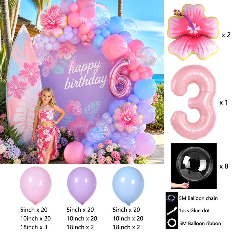 Hawaii Tropikal Balon Kemeri S - Wedding Day Supply Kit incelemesi ve fiyatı