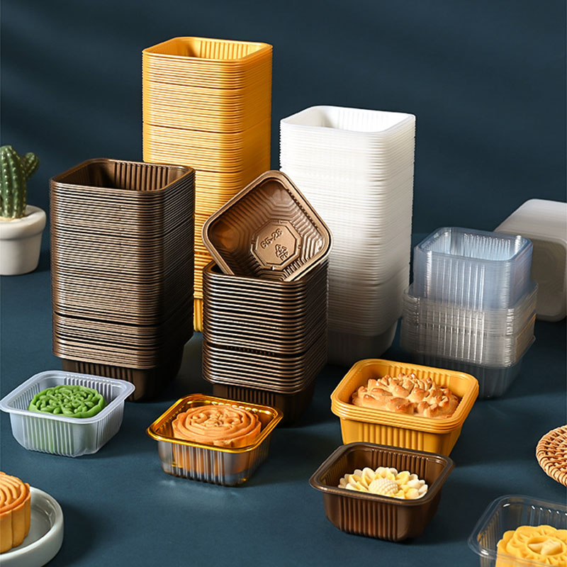 100 adet Mooncake Plastik Teps - Wedding Event Supply incelemesi ve fiyatı