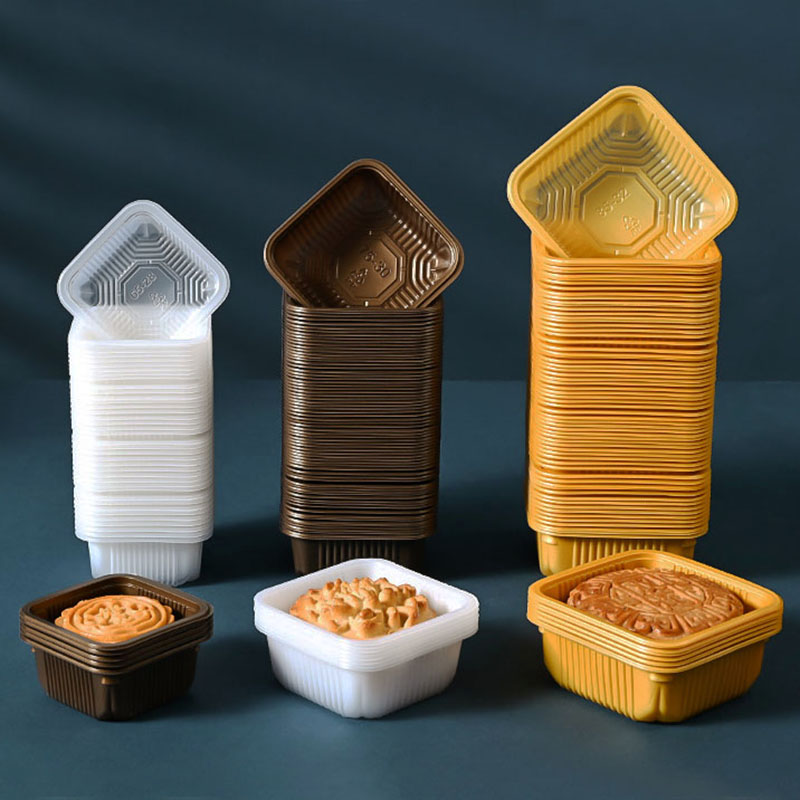 100 adet Mooncake Plastik Teps - Wedding Event Supply incelemesi ve fiyatı