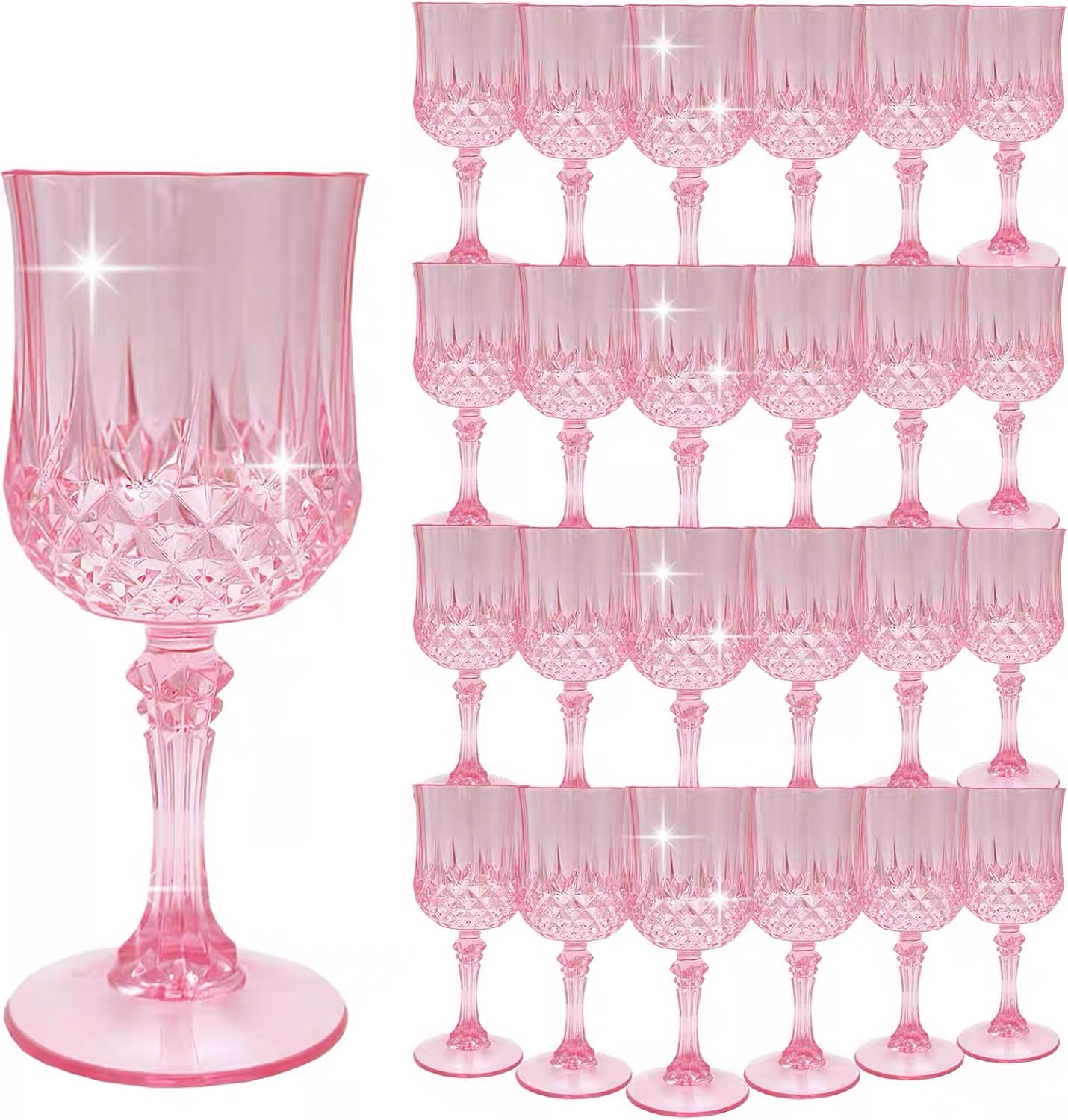 Akrilik şampanya bardakları, p - Champagne Tower Set incelemesi ve fiyatı